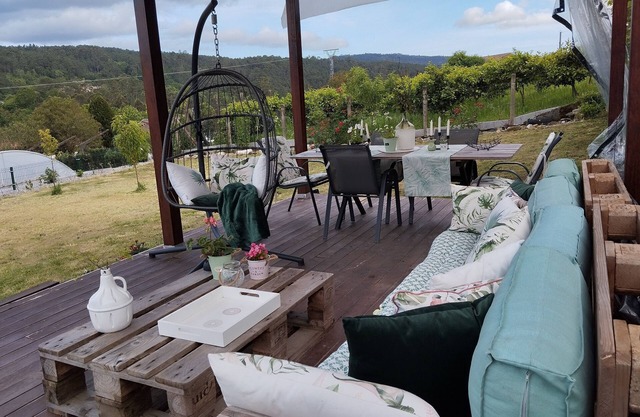 3' from the COAST 🏖️, LARGE AND BRIGHT HOUSE w/Garden 🏡, 20' from SANTIAGO🕍.