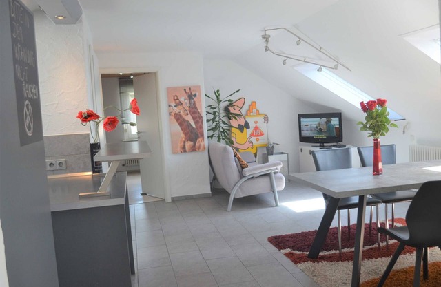 3-room vacation apartment Bechinger, shower/WC, 54 sqm, attic - Haus Bechinger
