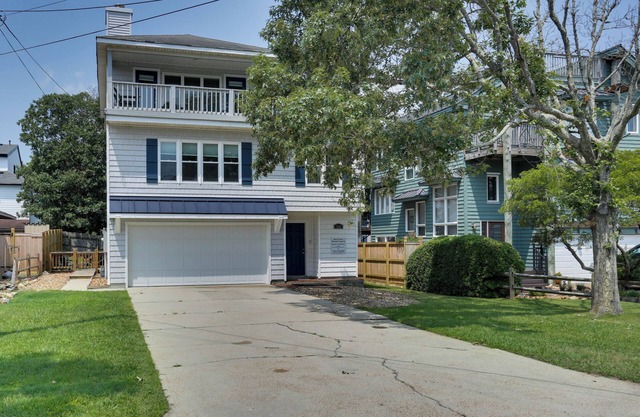 3-story contemporary home, one block from the beach
