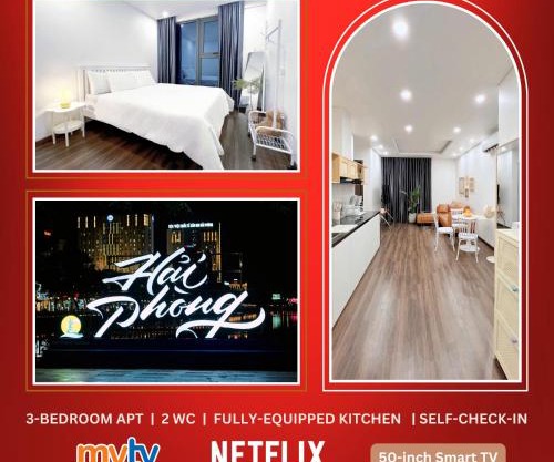 80m2, 3BR apt - cozy & peaceful - City Center