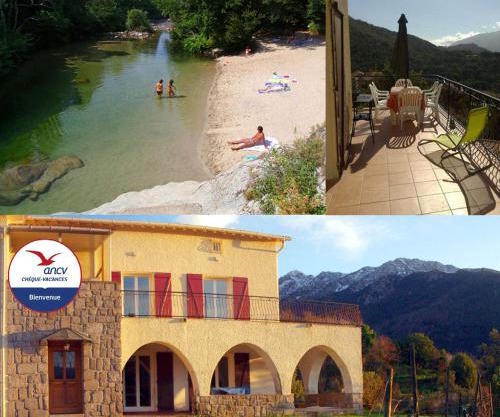 95m2 au calme à 25mn AJACCIO, plages, linge inclus parking ok