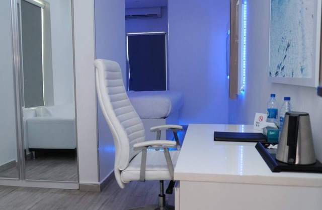 A boutique hotel, situated in the middle of Nigeria's commercial capital Lagos.