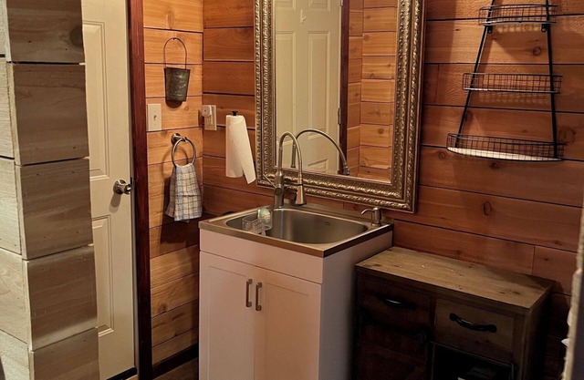 A bunkhouse on a homestead