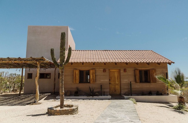 A desert oasis with mountain and ocean views just moments from the beach