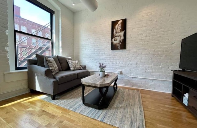 A historic 1,200 square foot loft in the heart of the Old Market with Howard Street view
