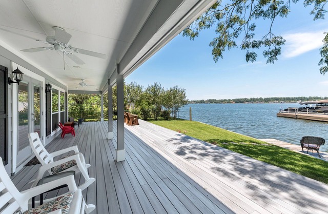 A lakefront getaway