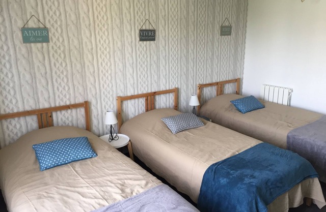 Accommodation classified 3 stars for 5 people 250 m from the sea