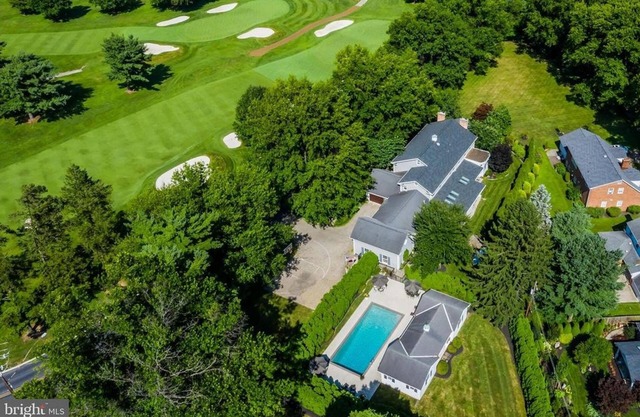 Across the 17th Green with Pool by Hershey & Harrisburg