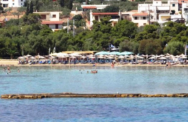 Aegina town, summer house with beautiful garden