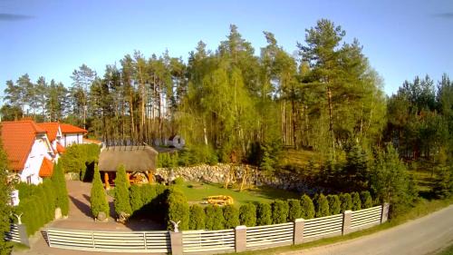 Agro Breza - dom z kominkiem 20 metrow od jeziora- sauna ogrodowa