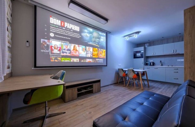 Aircon Studio With Projector and Balcony Near Main Square