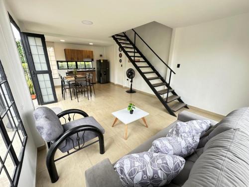 Almendros 1- Apartamento rural con aire acondicionado