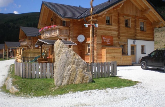 Almrauschhütte Markus - Hütte, Dusche und Bad, WC, Bergseite