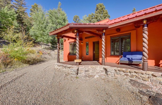 Amalia Mountain Getaway with Deck, Fireplace!