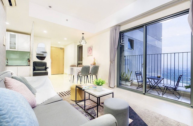 AmbiHOME 2BR 2WC glamour river-view Masteri Thao Dien T4
