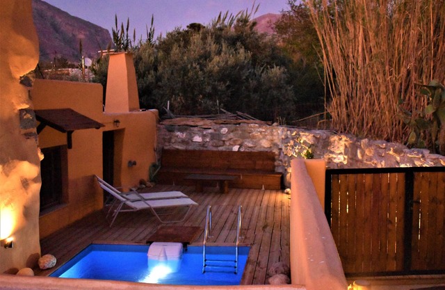 An enchanting antique stone villa in South Rethymno, 2 km away from the beach