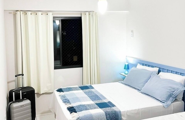 Apartamento Brisamar - Praia do Morro - Guarapari, Wifi, Garagem, Elevador