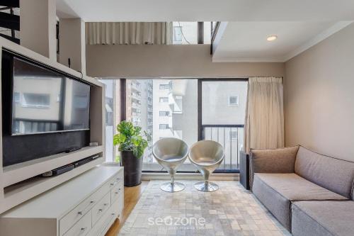 Apartamento c/Piscina a 260m Av. Paulista CSP0407