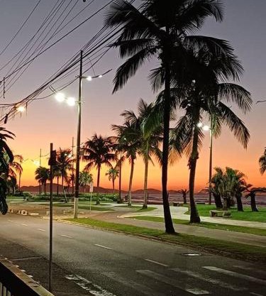Apartamento pé na areia e vista mar