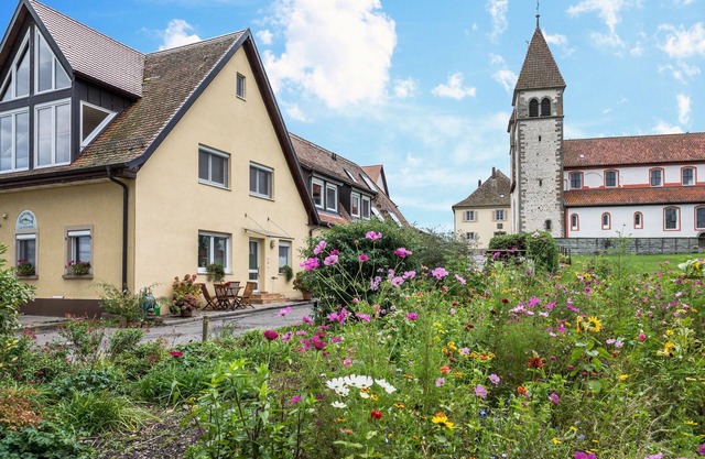 Apartment 2 in Haus Böhler on the island of Reichenau with Lake View, Terrace and Garden