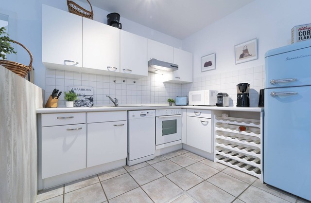 Apartment Das Storchennest with terrace in the Villa Seewind in Dahme