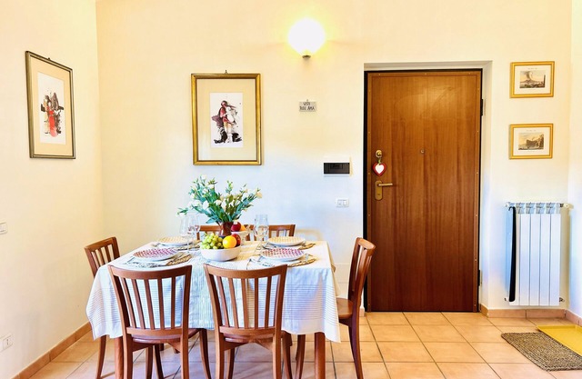 Apartment in Fiuggi for a family of 4 with mountain views