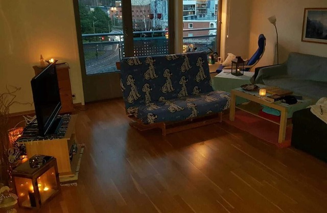 Apartment in modern building