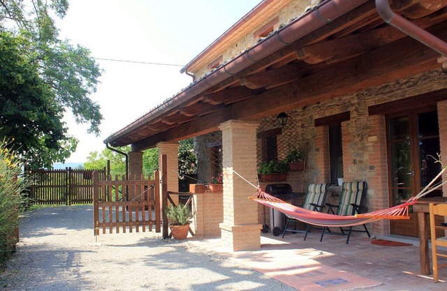 Apartment in Pennabilli with Garden, Garden Furniture, BBQ
