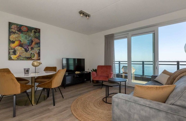 Apartment Sint Annaland with Marina Views