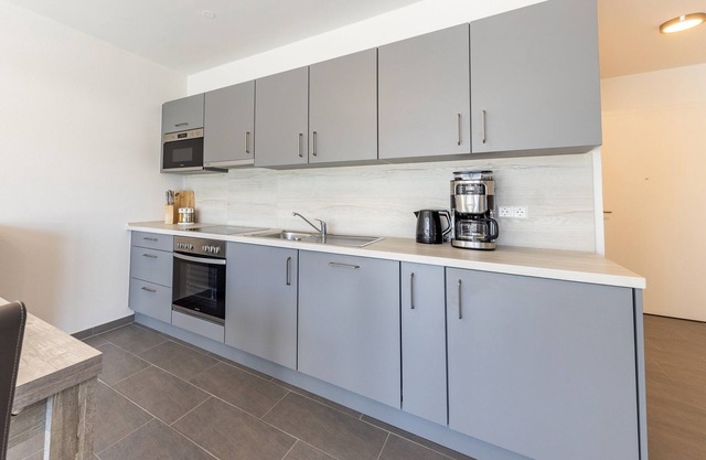 Apartment T6 40 sqm, studio with balcony, max. 2 persons