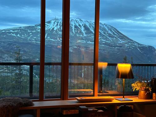 Apartment with a fantastic view to Gaustatoppen
