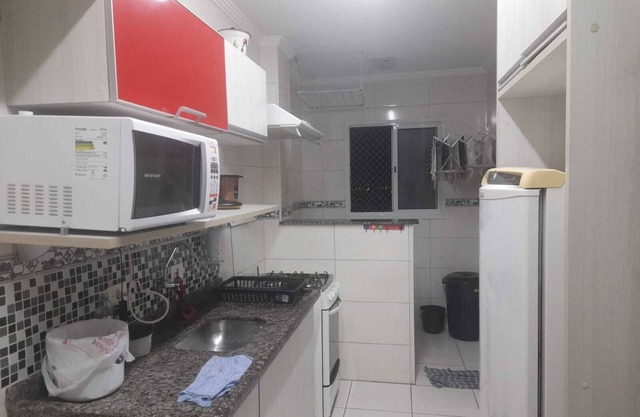 Apartment with Pool and Barbecue Praia Grande Aviação