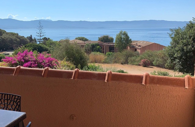 Apartment with splendid sea view at Les Sanguinaires