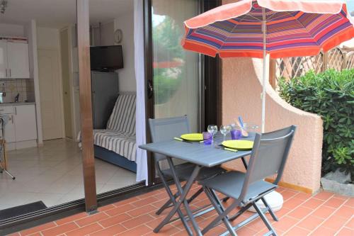 Appart Studio 2 couchages PORT LEUCATE NATURISME PL010-732