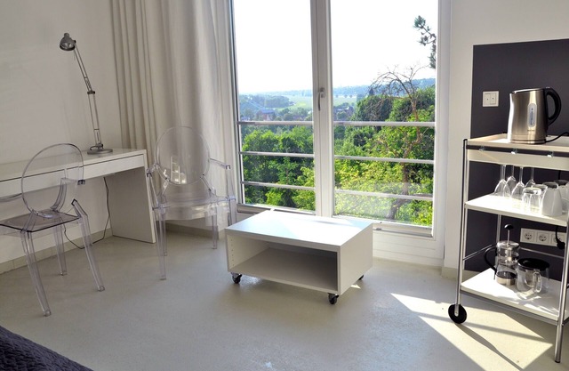 Architect-designed house (built 2010) with a mountain garden in a panoramic area