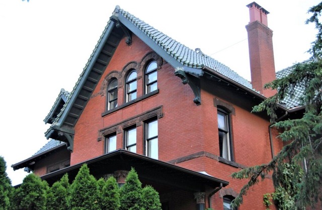 Architect's Brownstone Mansion 6B6B, Porch, Garden