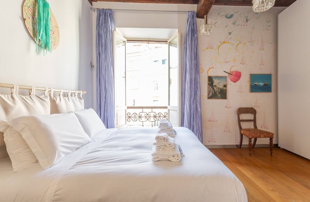 Artistic 3-BDR Gem: Steps from Pantheon & Piazza Navona