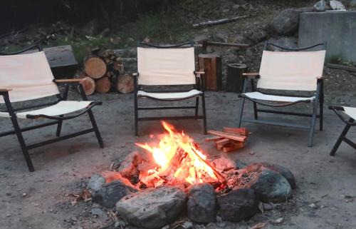 ARUYOguesthouse 一棟貸切 大人数でbbqと焚き火を楽しむ