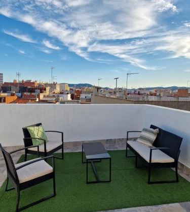 Atico con aire acondicionado y terraza