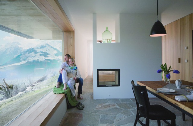 Aufberg 1113 - garden apartment with panoramic window and patio