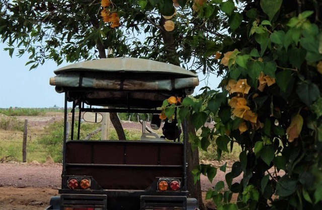B & B located at the end of a small fishing village three kilometers from Kampot