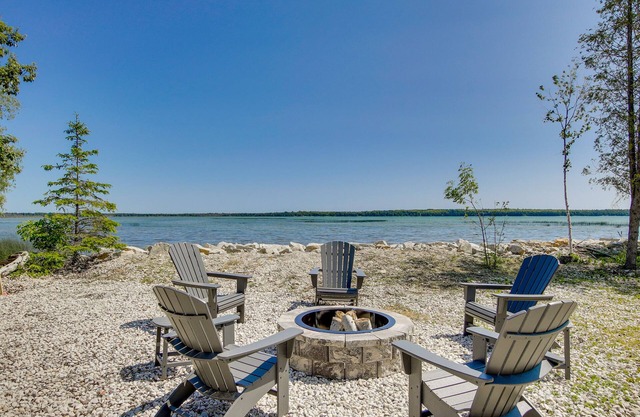 Baileys Harbor Waterfront Vacation Rental w/Grill