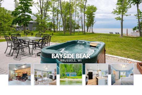 Bayside Bear - Lakefront Paradise! Hot Tub, Canoe & Family Fun