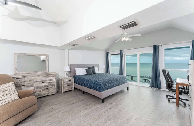 Bayside Waterfront Home with Patio & Games Room