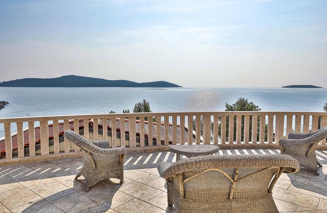 Beach front home in Sevid with WiFi