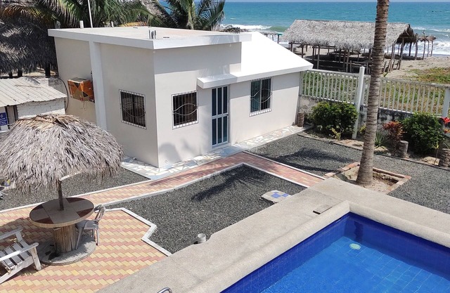 Beach Front House In Crucita