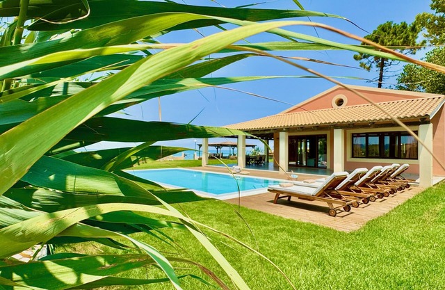 Beachfront Villa Calypso with private pool