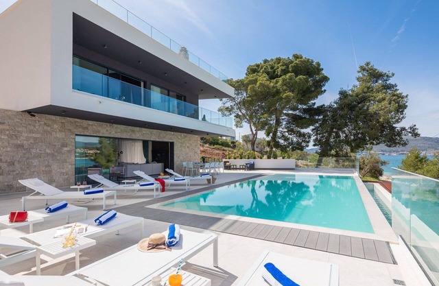 Beachfront Villa Milka with Pool