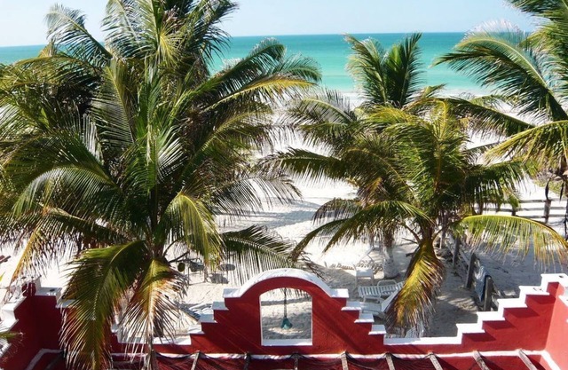 Beachfront with your private terrace overlooking the ocean
