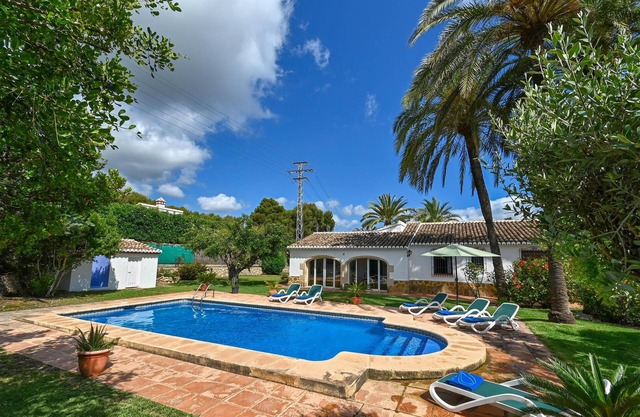 Beautiful and comfortable villa in Javea, Costa Blanca, Spain with private pool for 4 persons